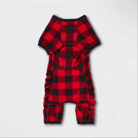 Nwt Buffalo plaid dog pjs - Picture 2 of 3